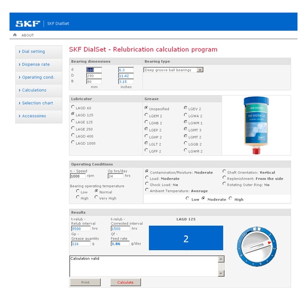 SKF DialSet software | SKF