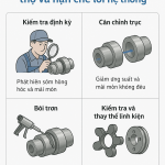 Bảo trì và kiểm tra khớp nối SKF