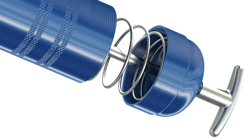 Lincoln model 1154 with tube cup open