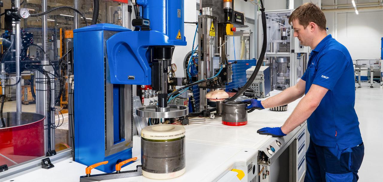 Tái sản xuất vòng bi SKF giúp giảm chi phí và khí thải CO2