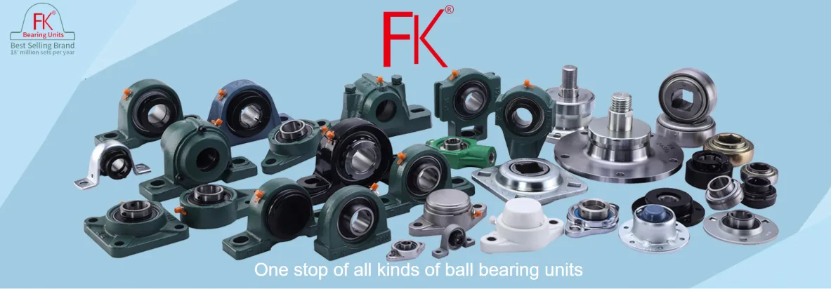 Các dòng sản phẩm gối đỡ của FK