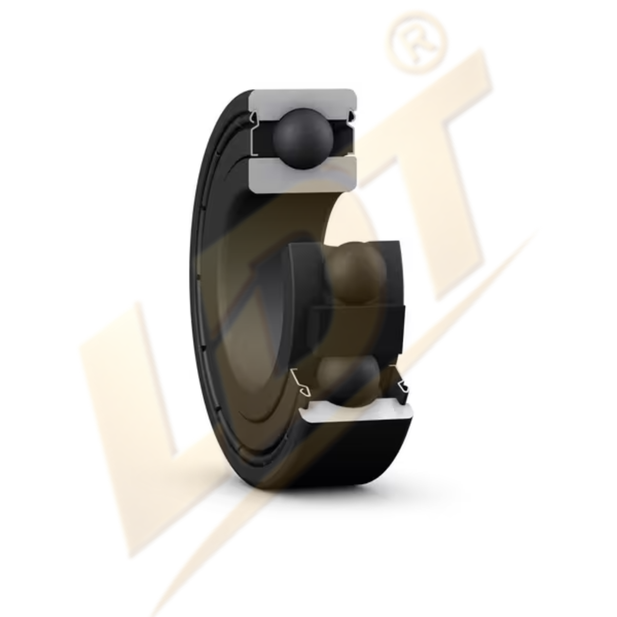 Vòng bi cầu rãnh sâu — 6206-2RS1-SKF