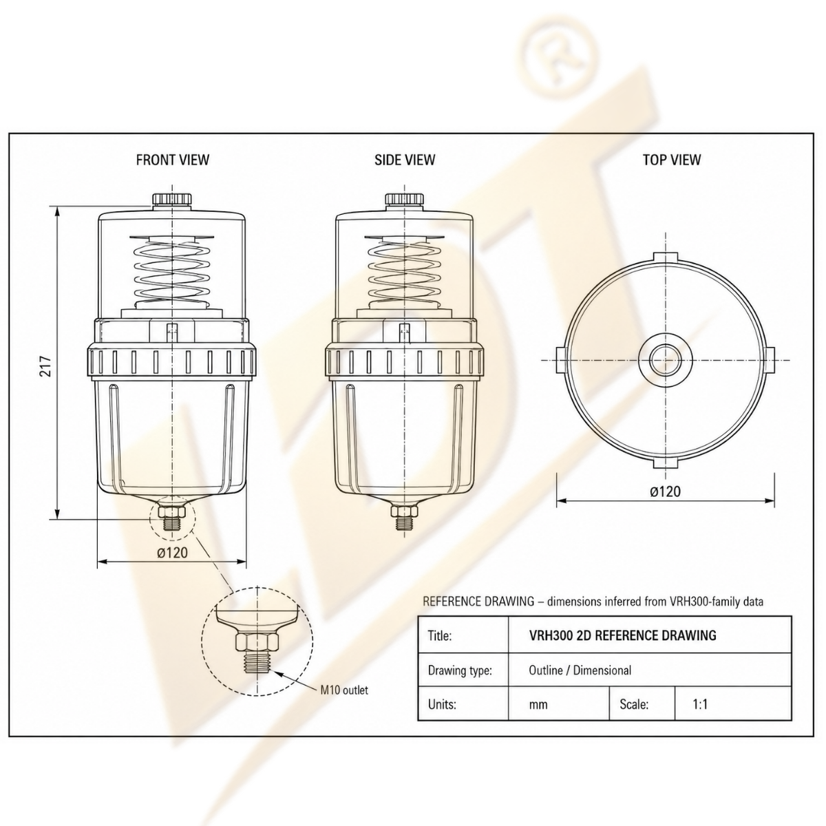 Bản vẽ VRH300