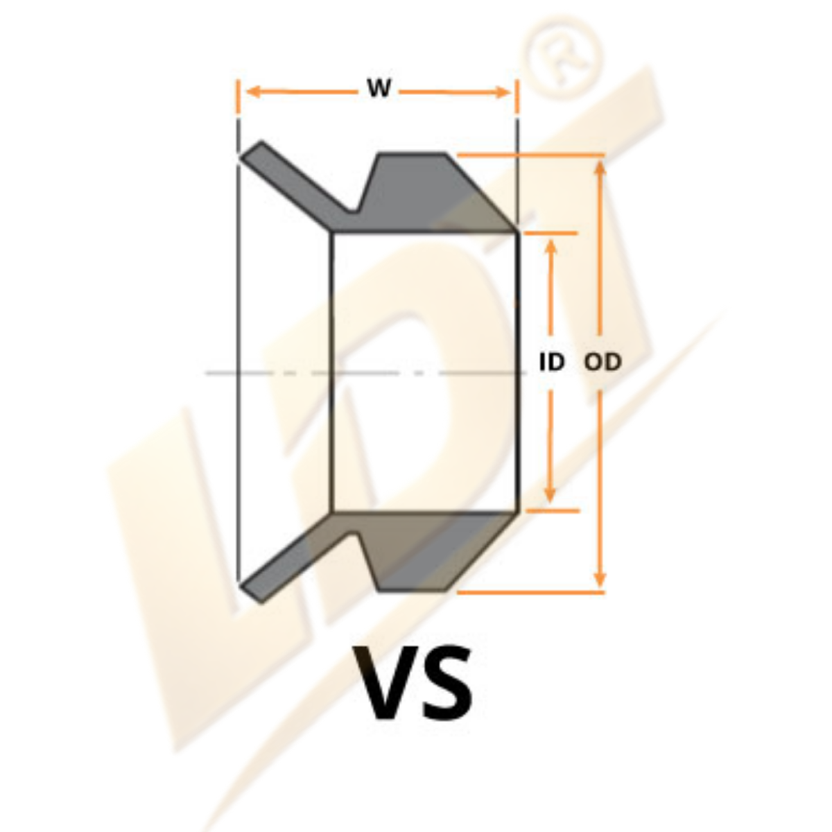 Bản vẽ V-RING VS