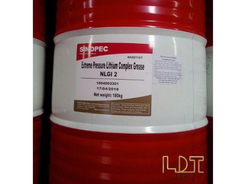 Sinopec Lithium Complex 高温润滑脂