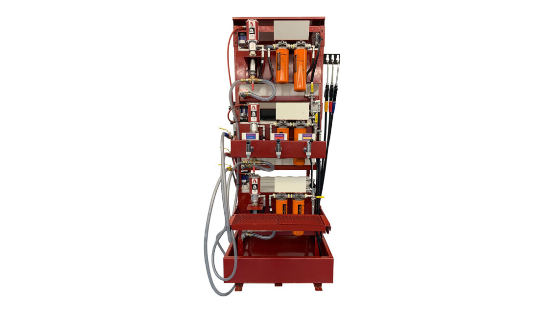 Correct lubricant storage